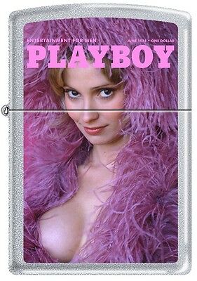 Zippo Playboy June 1974 Cover Satin Chrome Windproof Lighter New Rare