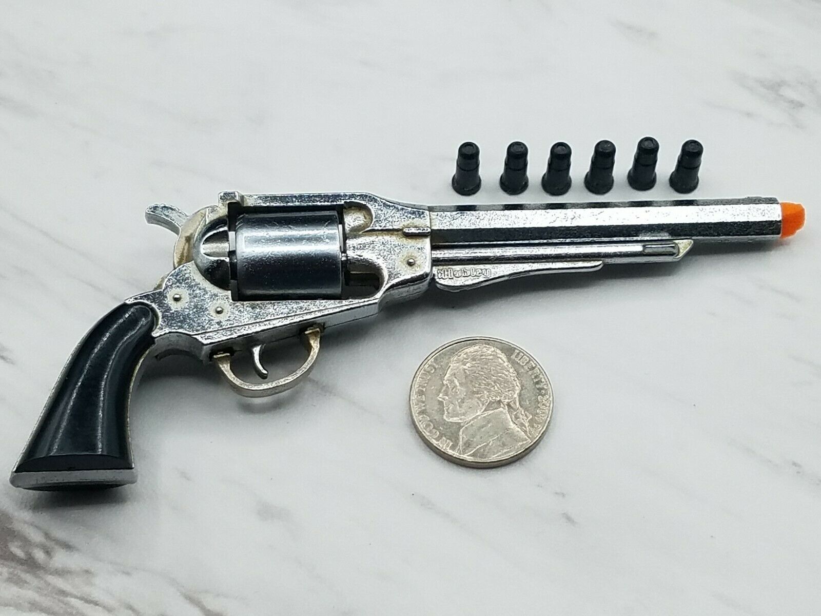 Vintage Hubley No. 236 Miniature Remington Civil War 1858 With Dummy Rounds