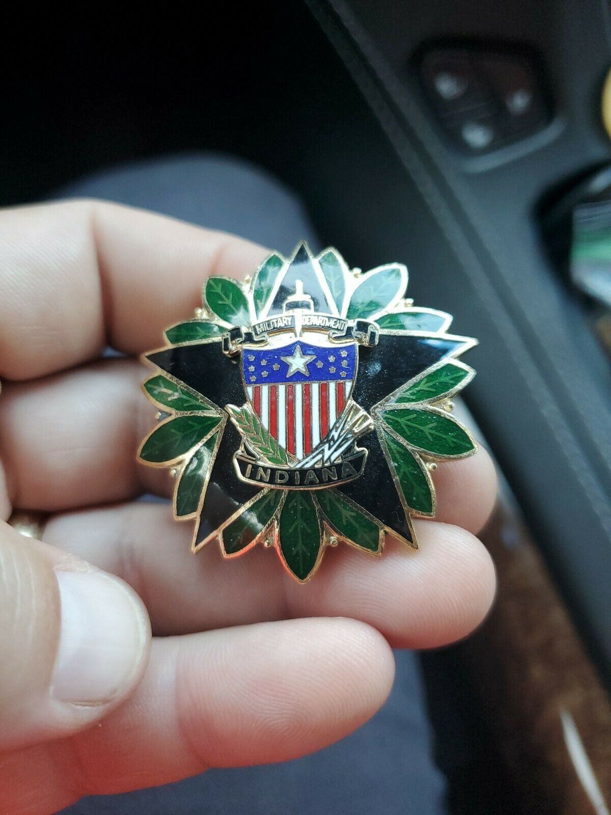 Indiana National Guard General Staff Badge
