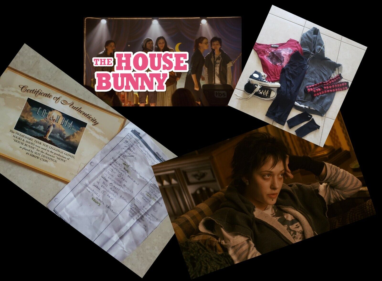 House Bunny: Kat Dennings 6pc Outfit W/sony Coa