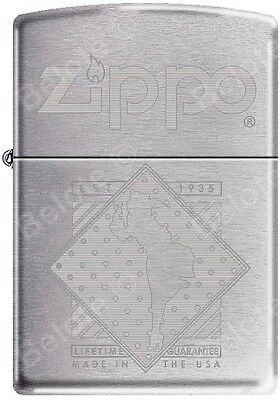Zippo Windy Girl In A Diamond Satin Chrome Auto Engrave Windproof Lighter Rare