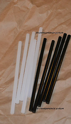 5 Black And 5 Clear P-tex Ptex Rods  10 P-tex Ptex Free Ship ! New $9.99 Only