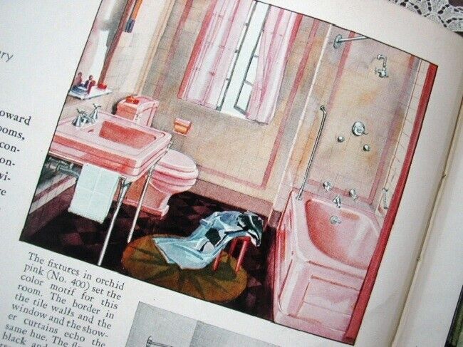 1936 Crane Brochure Appliances Kitchen Bathroom Designs Plumbing Heating Boiler