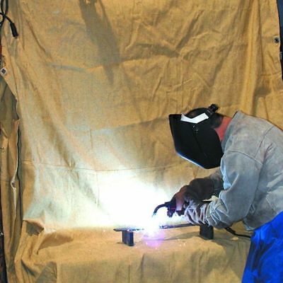 Welding Blanket | 4' X 6' Fire Flame Retardant Fiberglass Safety Shield Grommets