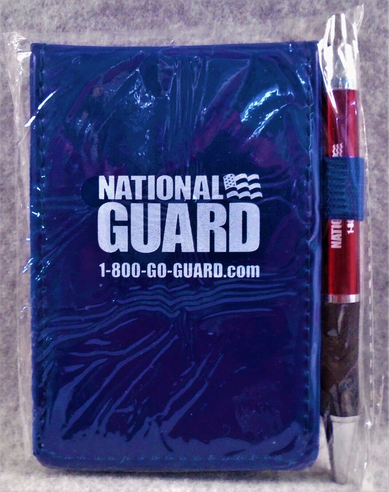 Vintage National Guard Notepad With Matching Pen Nos Lqqk "go Guard"