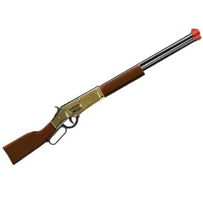 Cap Gun Rifle Golden Ranger Lever Action Wood & Metal 1866 Winchester Cimarron